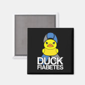 1型糖尿病アヒルFiabetes T1D認識度 マグネット (正面/裏面)
