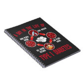 1型糖尿病サポートT1D糖尿病認識度 ノートブック (右側)