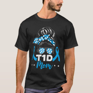 1型糖尿病ママ糖尿病戦士糖尿病啓発 糖尿病 Tシャツ