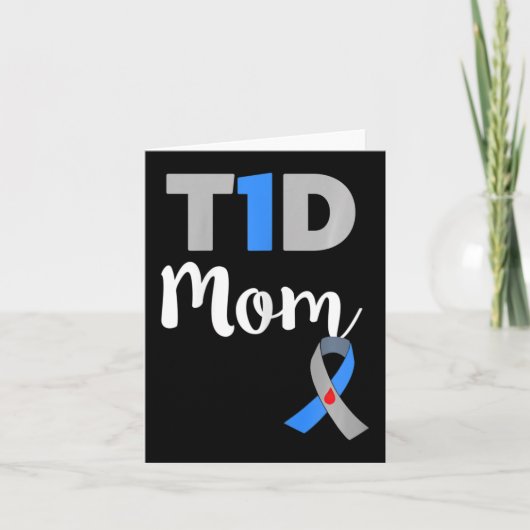 1型糖尿病ママ – T1Dママ カード (正面)