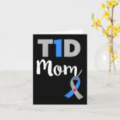 1型糖尿病ママ – T1Dママ カード (黄色い花)