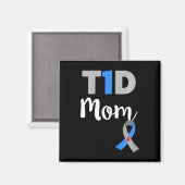 1型糖尿病ママ – T1Dママ マグネット (正面/裏面)