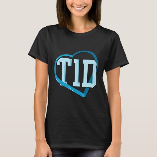 1型糖尿病啓発 Tシャツ (正面)