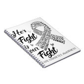 1型糖尿病彼女の戦いは私たちの戦い ノートブック (右側)