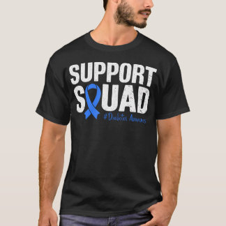 1型糖尿病戦士サポートスクワッド糖尿病阿波 Tシャツ