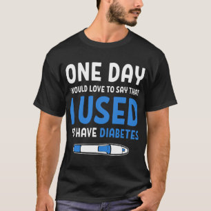 1型糖尿病糖尿病引用文キュアタイプ1糖尿病 Tシャツ