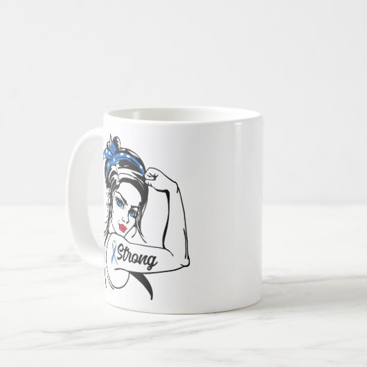 1型糖尿病認識度ストロージーママ コーヒーマグカップ (正面左)