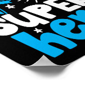 1型糖尿病認識度タイプ1スーパーヒーロー ポスター (角)