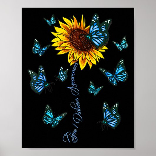 1型糖尿病認識度若年糖尿病関連 ポスター (正面)