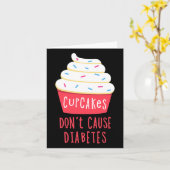 1型糖尿病認識度-おもしろい1型糖尿病 カード (黄色い花)