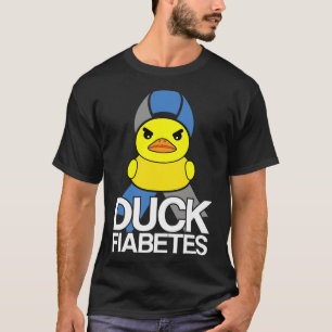 1型糖尿病T1dアヒル糖尿病Awa Tシャツ