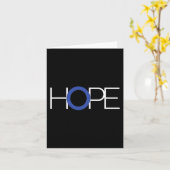 1型糖尿病T1Dブルーサークル認識度ギフト カード (黄色い花)