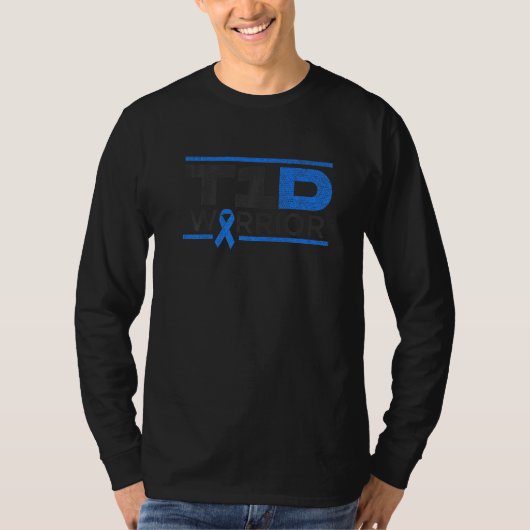 1型糖尿病T1d戦士 Tシャツ (正面)