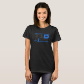 1型糖尿病T1d戦士 Tシャツ (正面フル)
