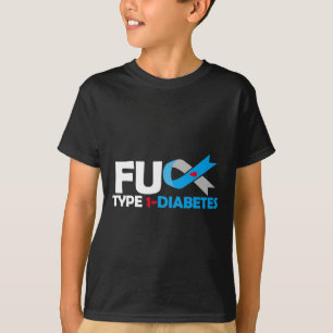 1型糖尿病T1d糖尿病認識度糖尿病 Tシャツ