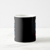 1型誇りを持った糖尿病ヒーロー戦士サップのいとこ コーヒーマグカップ (中央)