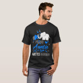 1型誇りを持った糖尿病戦士ギフトの叔母 Tシャツ (正面フル)