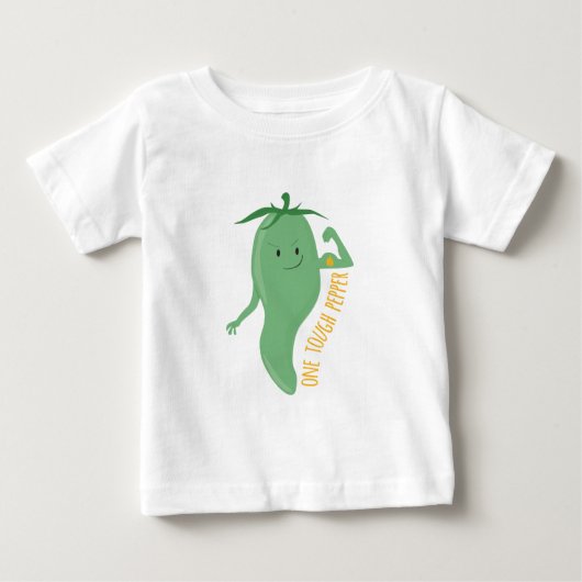 1堅いコショウ ベビーTシャツ (正面)