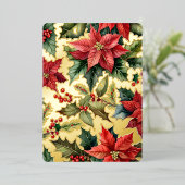 1大きい縦型フォトポイント設定金ゴールド 箔シーズンカード (立ち正面)