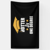 1学位の大おもしろい学院生 横断幕 (縦)