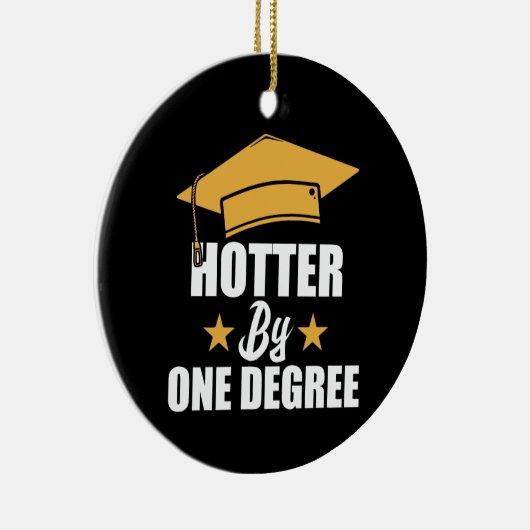 1学位大学院生おもしろいに熱い セラミックオーナメント (右)