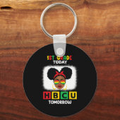 1学年の今日Hbcu明日の歴史的な黒C キーホルダー (正面)