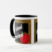 #1学校長 マグカップ (正面左)