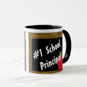 #1学校長 マグカップ (正面右)