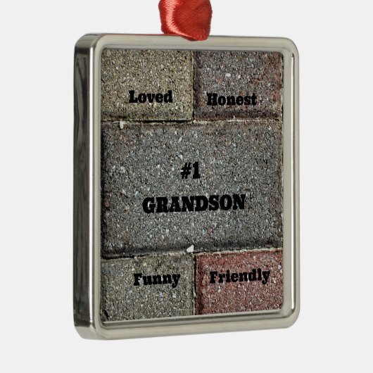 #1孫 メタルオーナメント (右)