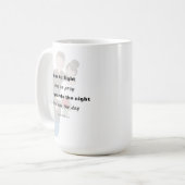 1対1対1対祈軍隊対マグ コーヒーマグカップ (正面左)