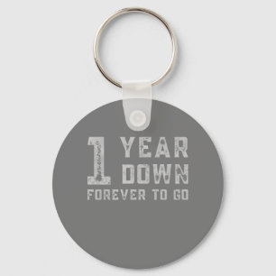 1年ずっと下がって行く キーホルダー