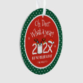 1年で何転がする オーナメント (正面)