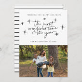 1年で最も素晴らしい時モダン間 シーズンカード (正面/裏面)