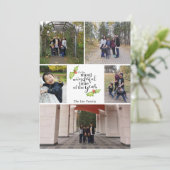 1年で最も素晴らしい時期の家族写真 シーズンカード (スタンド正面)