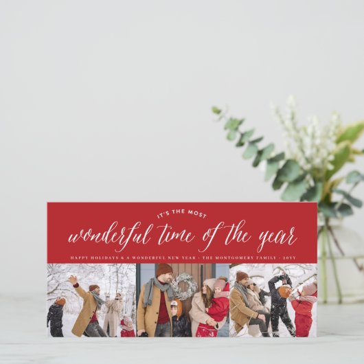 1年で最も素晴らしい時間ミニマリスト3写真 シーズンカード (スタンド正面)