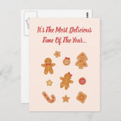 1年で最も美味しい時間ジンジャーブレッドCookie ポストカード (正面/裏面)