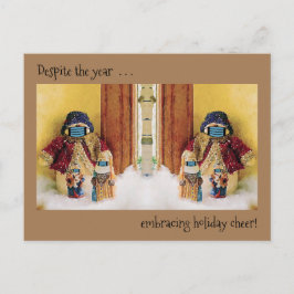 1年に受け入れる休日応援はがき ポストカード