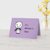 1年に1回 カード (黄色い花)