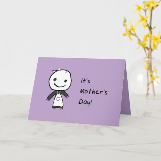 1年に1回 カード (黄色い花)