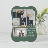 1年に6つの写真コラージュ緑を覚える (スタンド正面)