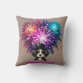 1年のウーフ！ クッション (裏面)