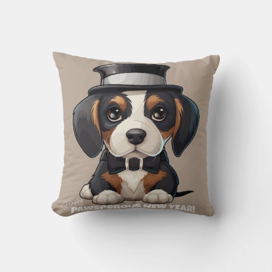 1年のウーフ! クッション (正面)