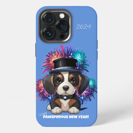 1年のウーフ! iPhoneケース (裏面)