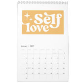 1年のカラフルインスピレーション カレンダー (1月 2027)