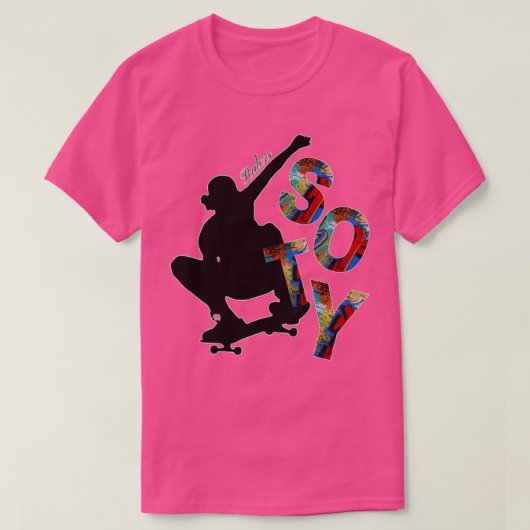 1年のスケーター Tシャツ (デザイン正面)