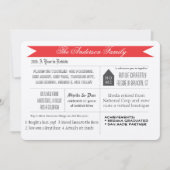 1年のレビュー休暇クリスマスフォトカード シーズンカード (正面)