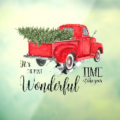 1年の中で最も素晴らしい時間レッドトラック ウィンドウサイン (シート3)