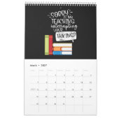 1年の先生動機 カレンダー (3月 2027)