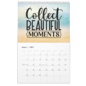 1年の前向き毒 カレンダー (3月 2027)