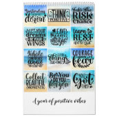 1年の前向き毒 カレンダー (カバー)